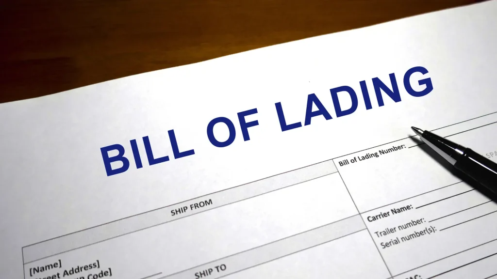 Bill of Lading چیست - آراد ساحل اروند