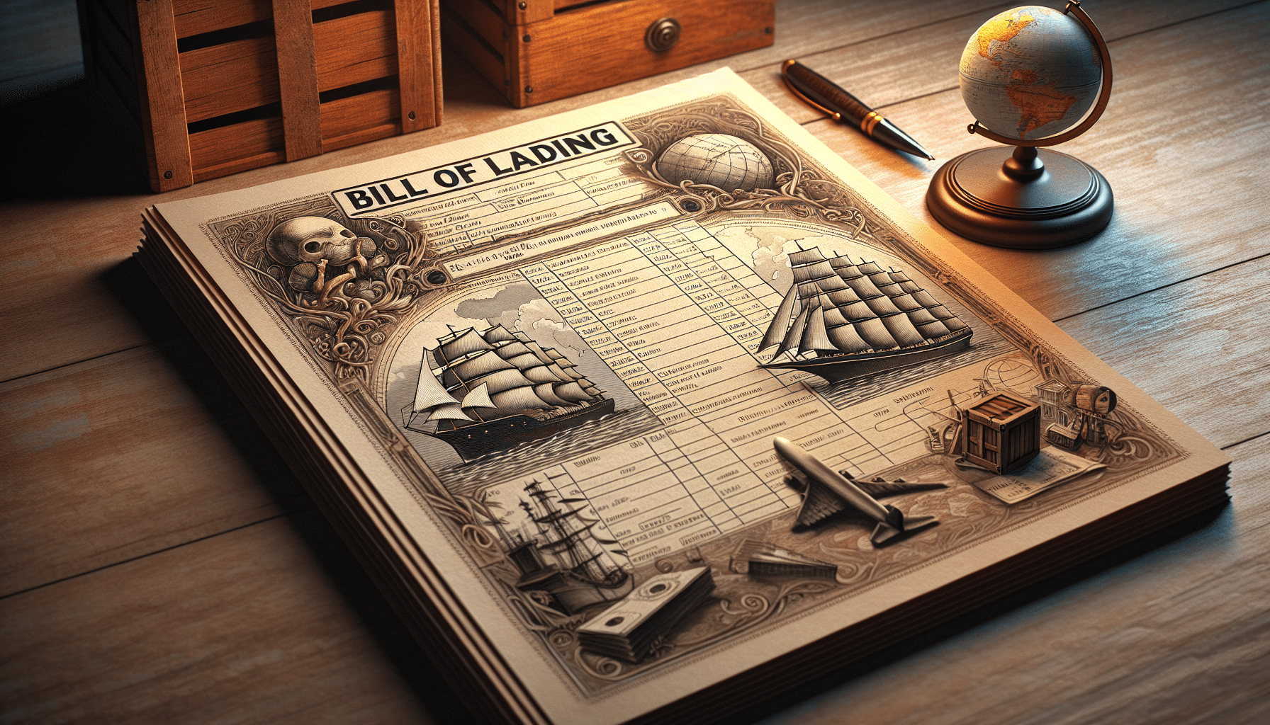 مفهوم بارنامه Bill of Lading در تجارت بین الملل - آراد ساحل اروند